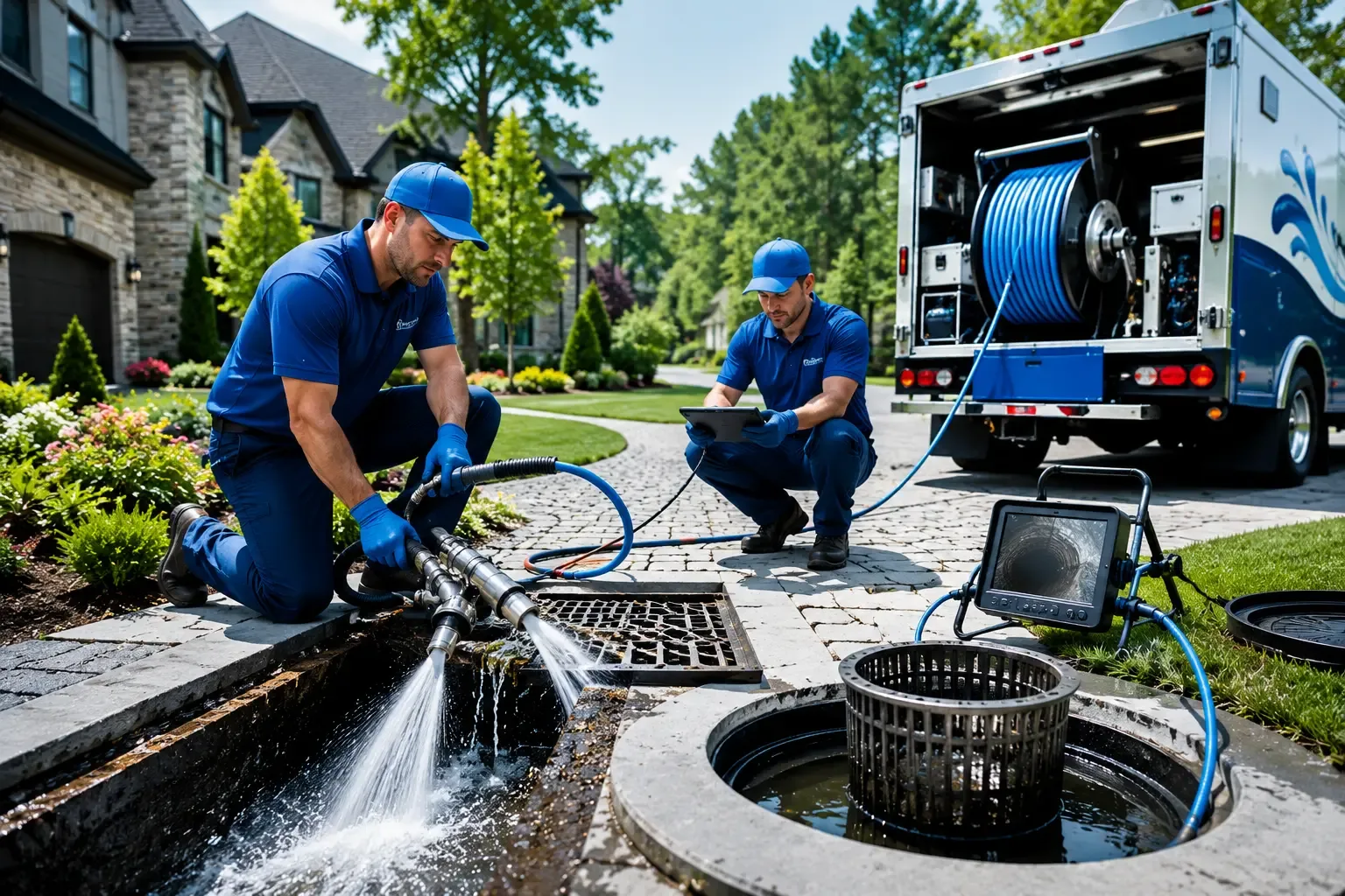 Local outdoor drain cleaning professionals in Nome, ND